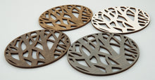 Load image into Gallery viewer, Wooden Mug Coaster &quot;Branches&quot;