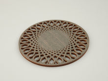Load image into Gallery viewer, Wooden Mug Coaster &quot;Patterns&quot;