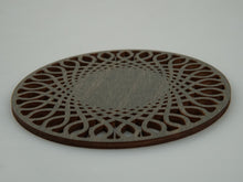 Load image into Gallery viewer, Wooden Mug Coaster &quot;Patterns&quot;