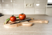 Load image into Gallery viewer, Cutting Board - Guitar Shaped wooden cutting board