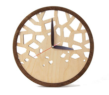 Load image into Gallery viewer, Wooden wall clock - wood wall clock