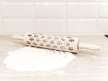 Load image into Gallery viewer, Rolling pin - Woodeen engraved rolling pin ( Love )