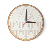 Load image into Gallery viewer, Wooden wall clock - wood wall clock