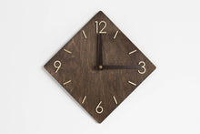Load image into Gallery viewer, Wall clock - wooden wall clock