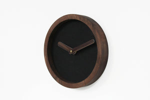 Wooden clock - wood wall clock