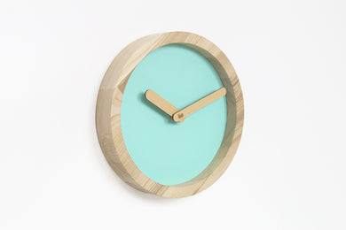 Wooden clock - wood wall clock
