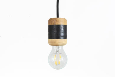 Wood lamp - hanging wood lamp dark