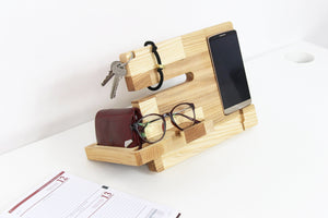 Wooden Docking Station - Desk accessories