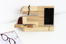 Load image into Gallery viewer, Wooden Docking Station - Desk accessories