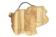 Load image into Gallery viewer, Cutting board - wooden cutting board pig