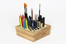 Load image into Gallery viewer, Wood Desk Organizer - Pen box