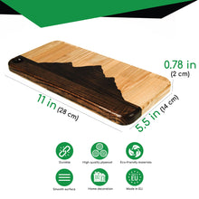 Load image into Gallery viewer, Mountains Cutting Board Small, Wooden Chopping Board Mountain