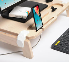 Load image into Gallery viewer, Monitor Stand - wooden monitor stand