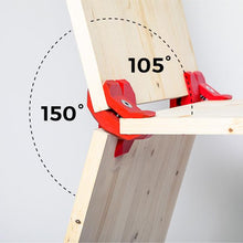 Load image into Gallery viewer, Connectors combinations 105° 150° furniture indoor outdoor plastic promidesign wood wooden