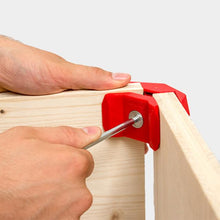 Load image into Gallery viewer, promidesign connectors playwood plastic wood connect wooden design shelf