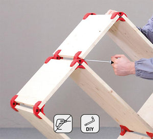 Brackets Panels Laminated Poplar PromiDesign.com wooden wood plastic brackets modular kit top quality wood