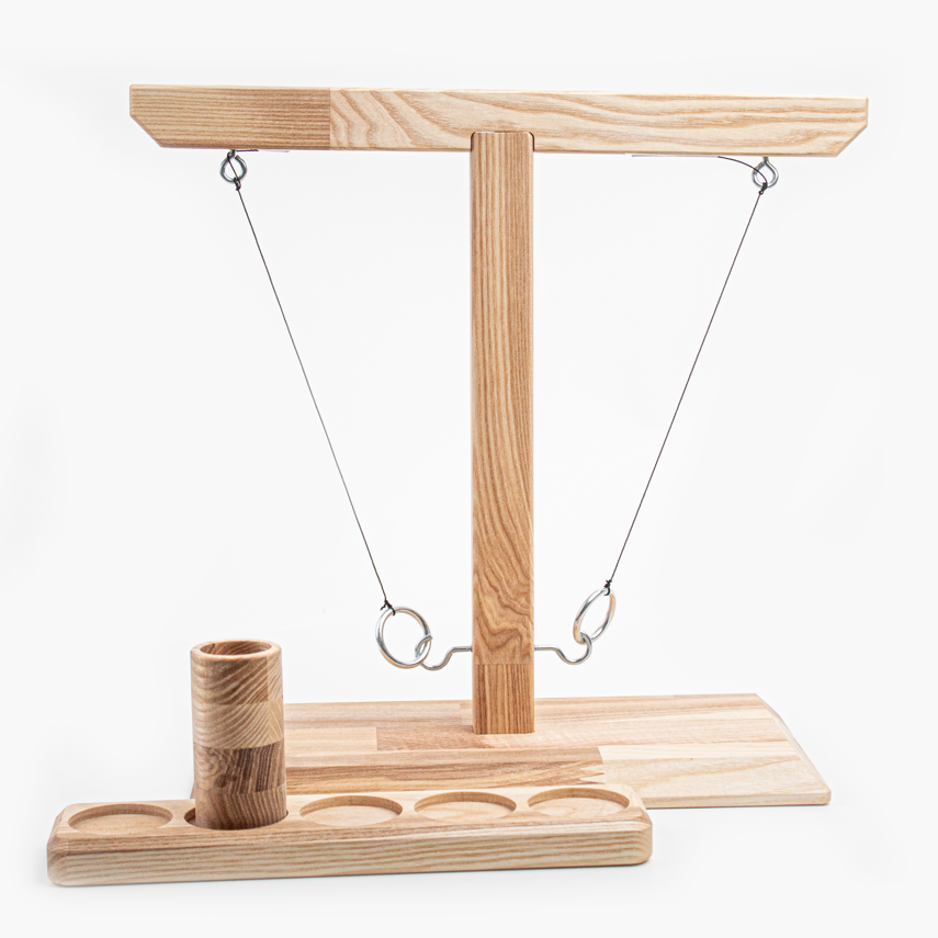 Hook And Ring Toss Game