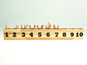 Counting Game - Wooden Counting Game (Possible Engraving)