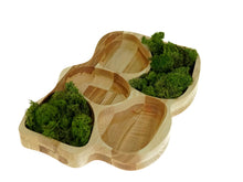 Load image into Gallery viewer, Wooden Food Tray - Wood Snacks Board