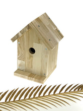 Load image into Gallery viewer, Wooden Nesting Box - Wood Bird Feeder