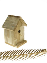 Load image into Gallery viewer, Wooden Nesting Box - Wood Bird Feeder